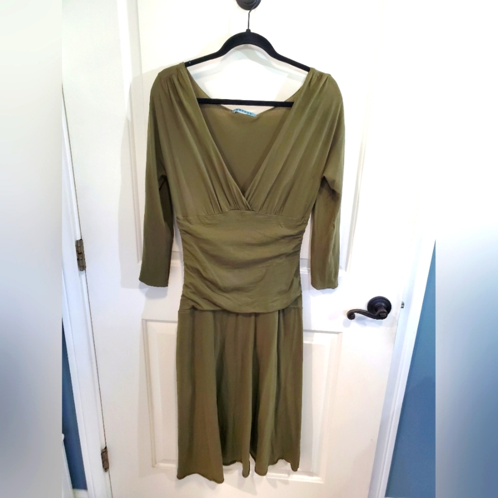 Lovely Green Dress by Velvet by Graham & Spencer